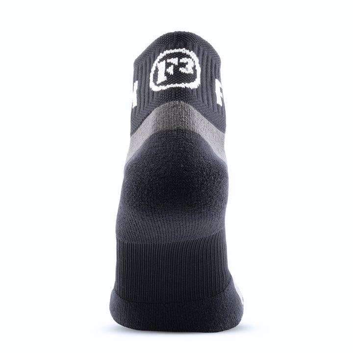 F3 Nation MudGear Quarter (¼) Crew Socks (1-pair pack) - New Style