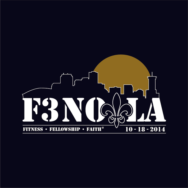 F3 New Orleans 10 Year Anniversary Pre-Order October 2024