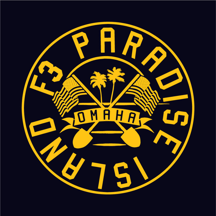 F3 Omaha Paradise Island in Gold Logo Pre-Order August 2025