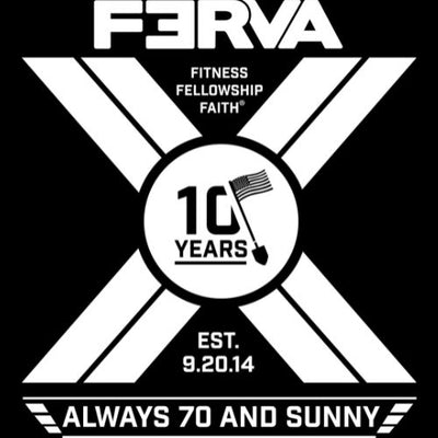 F3 RVA - 10 Year Shirt (Made to Order DTF)