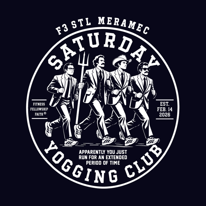 F3 STL-Meramec Saturday Yogging Club Pre-Order September 2026
