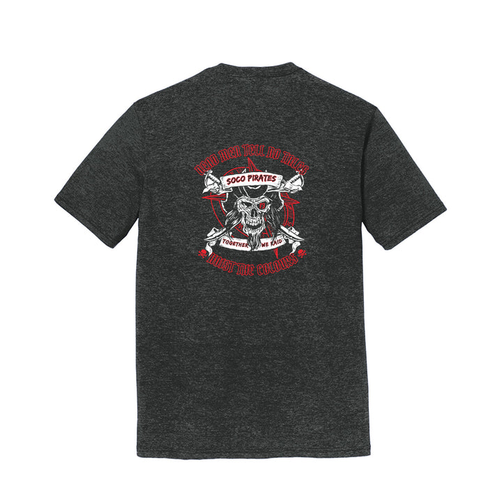 F3 SoCo Pirates in White and Red Logo (Made to Order DTF)