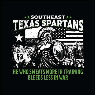 F3 Southeast Texas Spartans Pre-Order January 2025