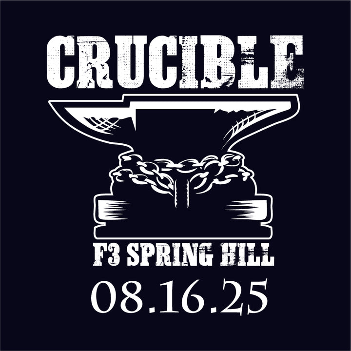F3 Spring Hill Crucible 2025 Pre-Order July 2025