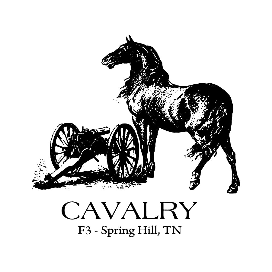F3 Spring Hill, TN - Cavalry (Black Logo) Pre-Order January 2024