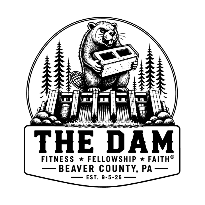 F3 The Dam Beaver County, PA Black Logo Pre-Order September 2026