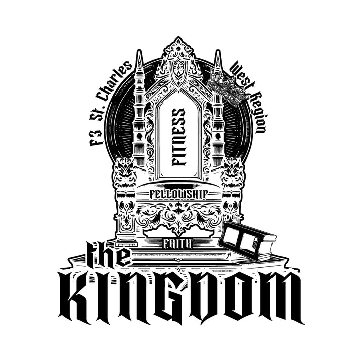 F3 The Kingdom - St. Charles in Black Logo Pre-Order October 2025