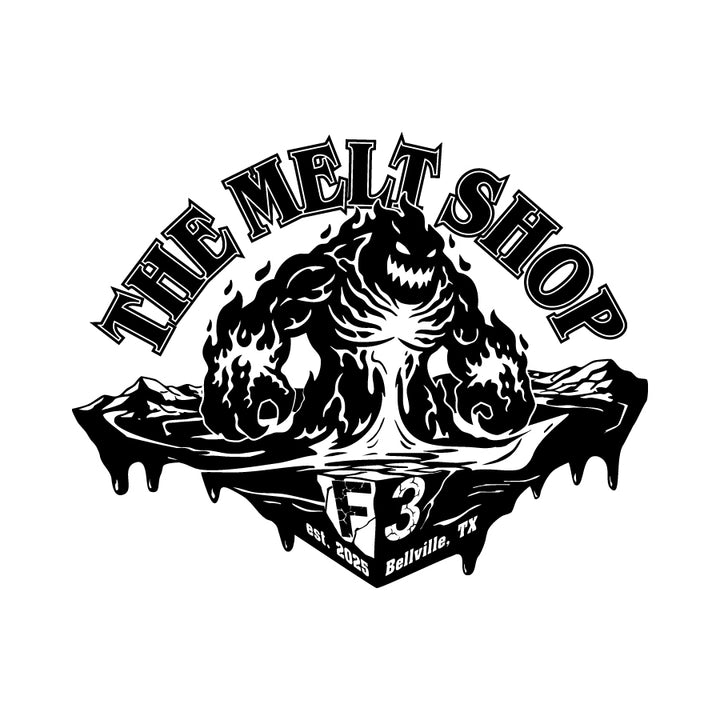 F3 The Melt Shop Belville in Black Logo Pre-Order November 2025