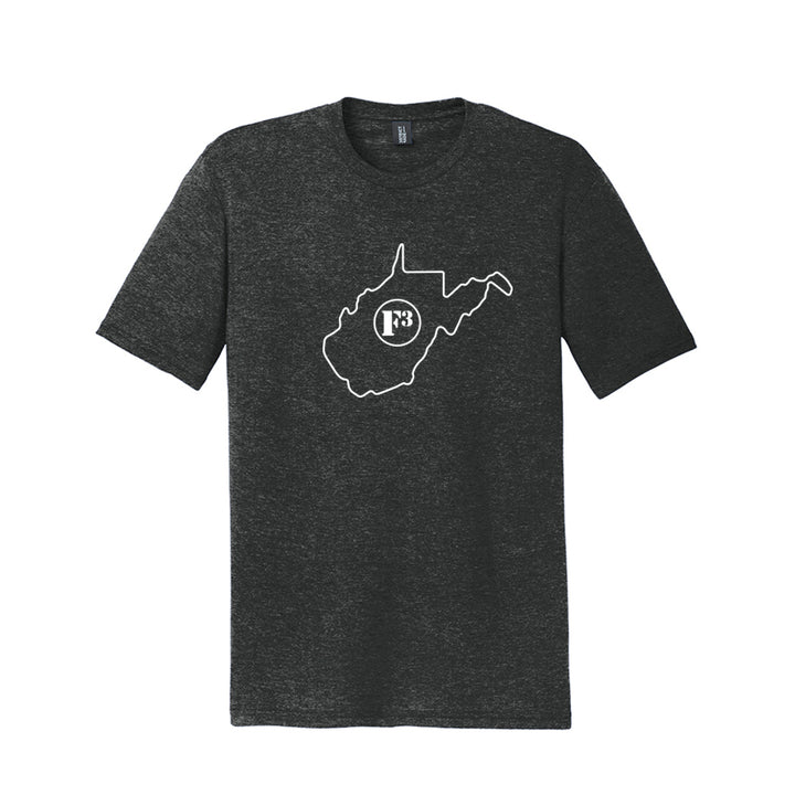 F3 West Virginia State Outline Shirt (Made to Order DTF)