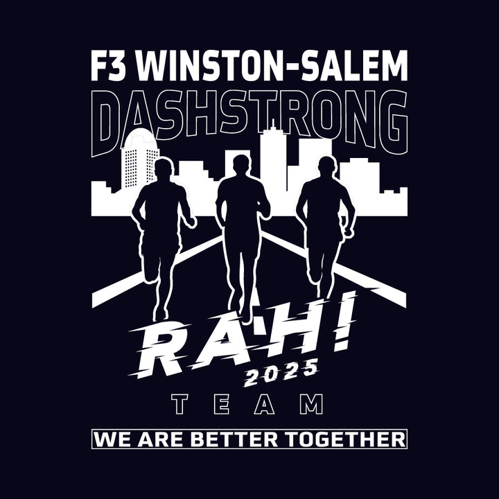 F3 Winston-Salem DashStrong RAH 2025 Pre-Order September 2025
