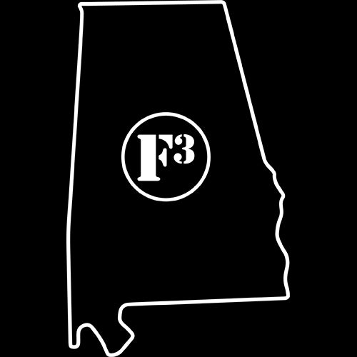 F3 Alabama State Outline Shirt (Made to Order DTF)