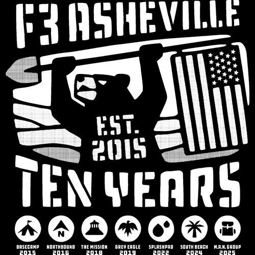 F3 Asheville Ten Years (Made to Order DTF)
