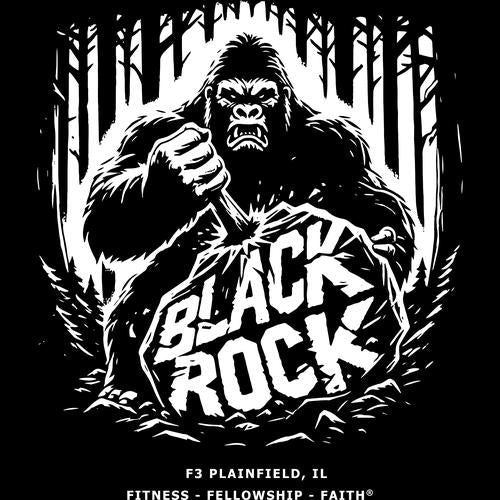 F3 Black Rock (Made to Order DTF)