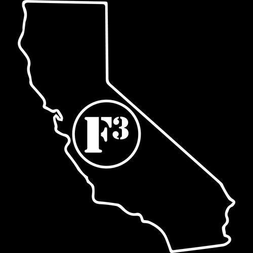 F3 California State Outline Shirt (Made to Order DTF)