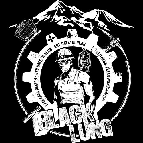 F3 Cascades Black Lung (Made to Order DTF)