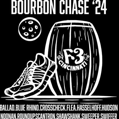 F3 Cincinnati Bourbon Chase '24 (Made to Order DTF)