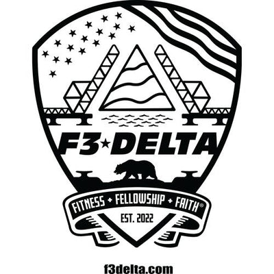 F3 Delta (Black Logo) (Made to Order DTF)