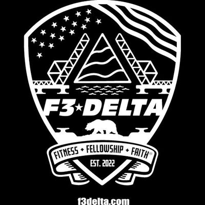 F3 Delta (White Logo) (Made to Order DTF)