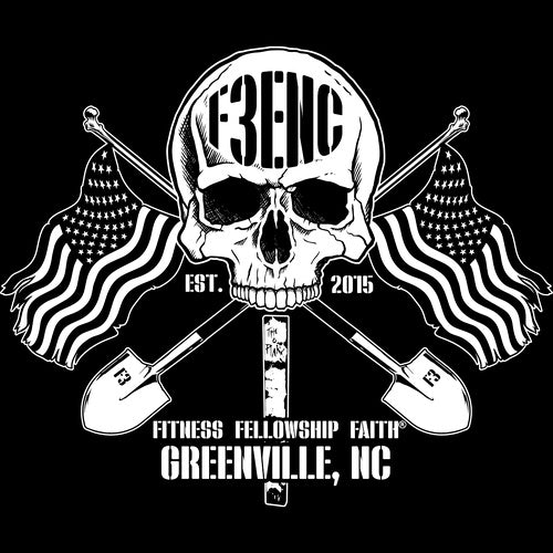 F3 ENC Greenville, NC (Made to Order DTF)