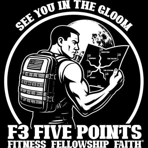 F3 Five Points Shirt (Made to Order DTF)