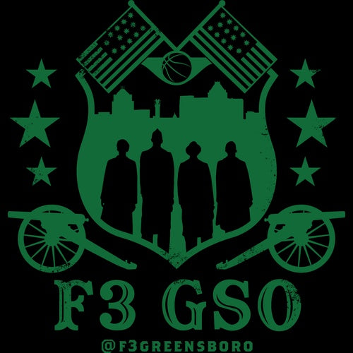 F3 Greensboro Natville (Forest Green Logo) (Made to Order DTF)