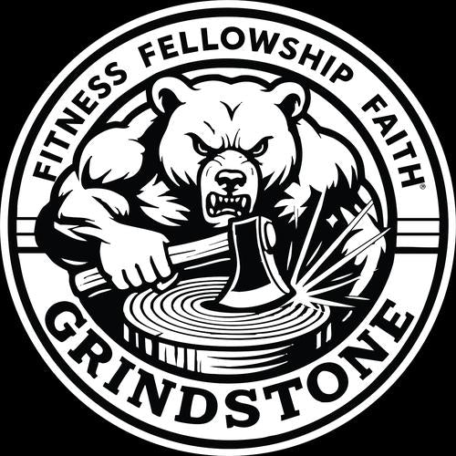 F3 Grindstone in Black & White Ink (Made to Order DTF)