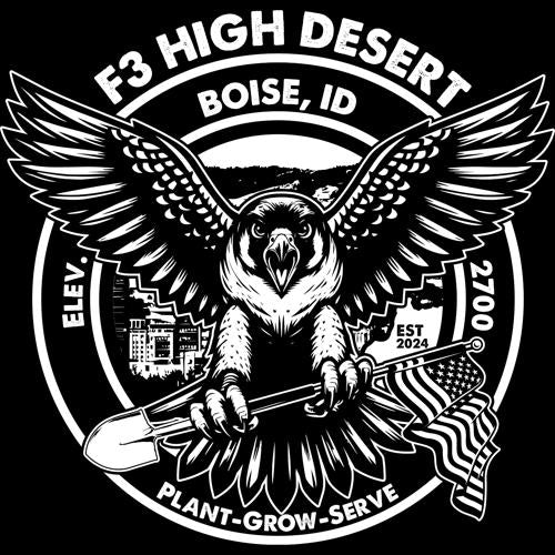 F3 High Desert Logo Debut (Made to Order DTF)