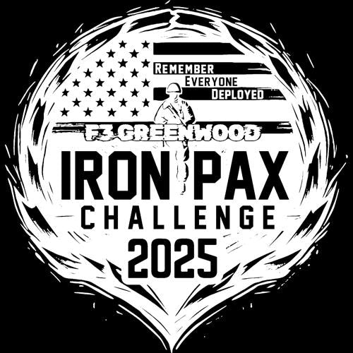 F3 Iron Pax Challenge 2025 National (Made to Order DTF)