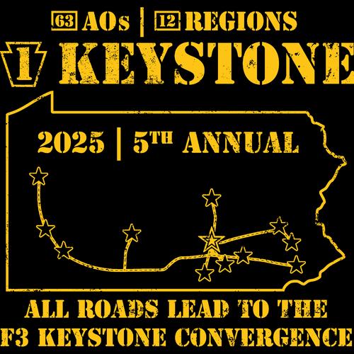 F3 2025 5th Annual Keystone Convergence (Made to Order DTF)