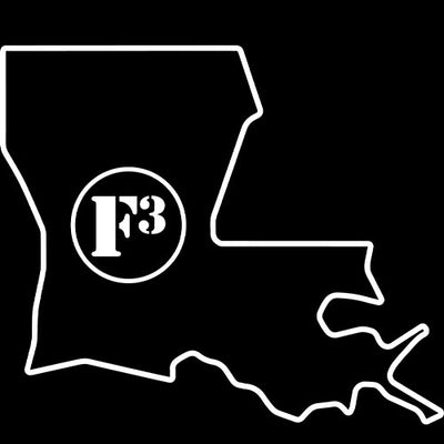 F3 Louisiana State Outline Shirt (Made to Order DTF)