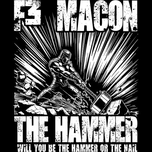 F3 Macon The Hammer (Made to Order DTF)