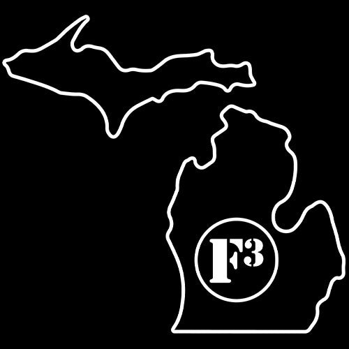 F3 Michigan State Outline Shirt (Made to Order DTF)
