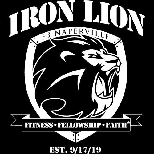 F3 Naperville Iron Lion (Made to Order DTF)