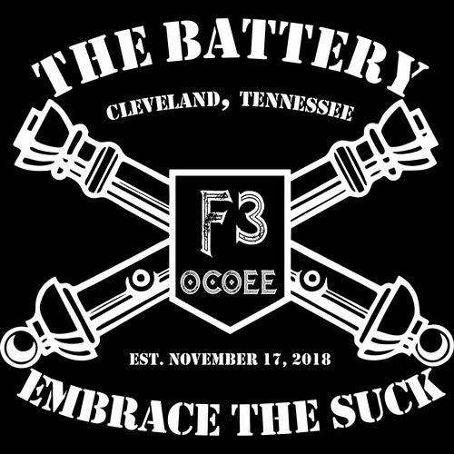 F3 Ocoee The Battery Cleveland TN (Made to Order DTF)