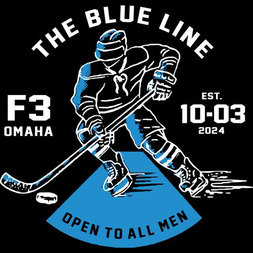 F3 Omaha The Blue Line (Made to Order DTF)