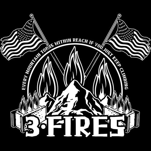 F3 SE Michigan - 3 Fires 2025 (Made to Order DTF)