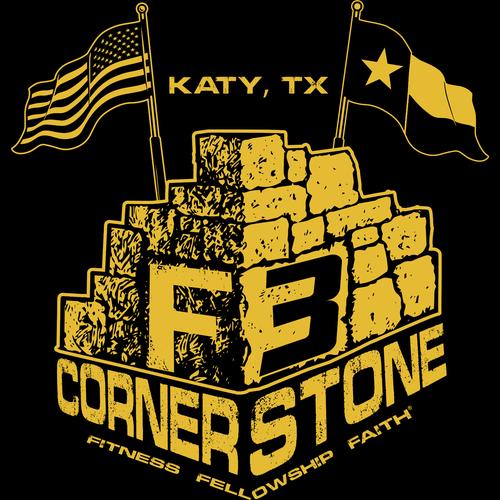 F3 MKT The Cornerstone Athletic Gold Logo (Made to Order DTF)