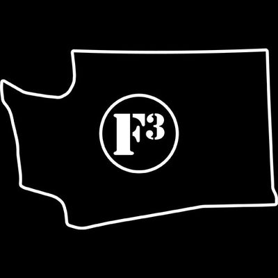 F3 Washington State Outline Shirt (Made to Order DTF)