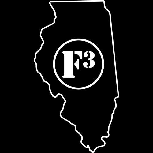 F3 Illinois State Outline Shirt (Made to Order DTF)