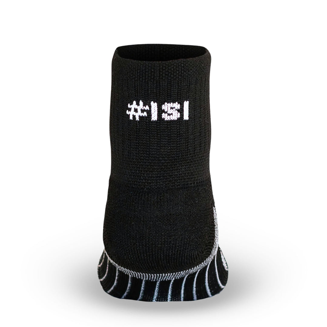 MudGear F3 Nation Quarter (¼) Crew Socks (1-pair pack) - Old Style