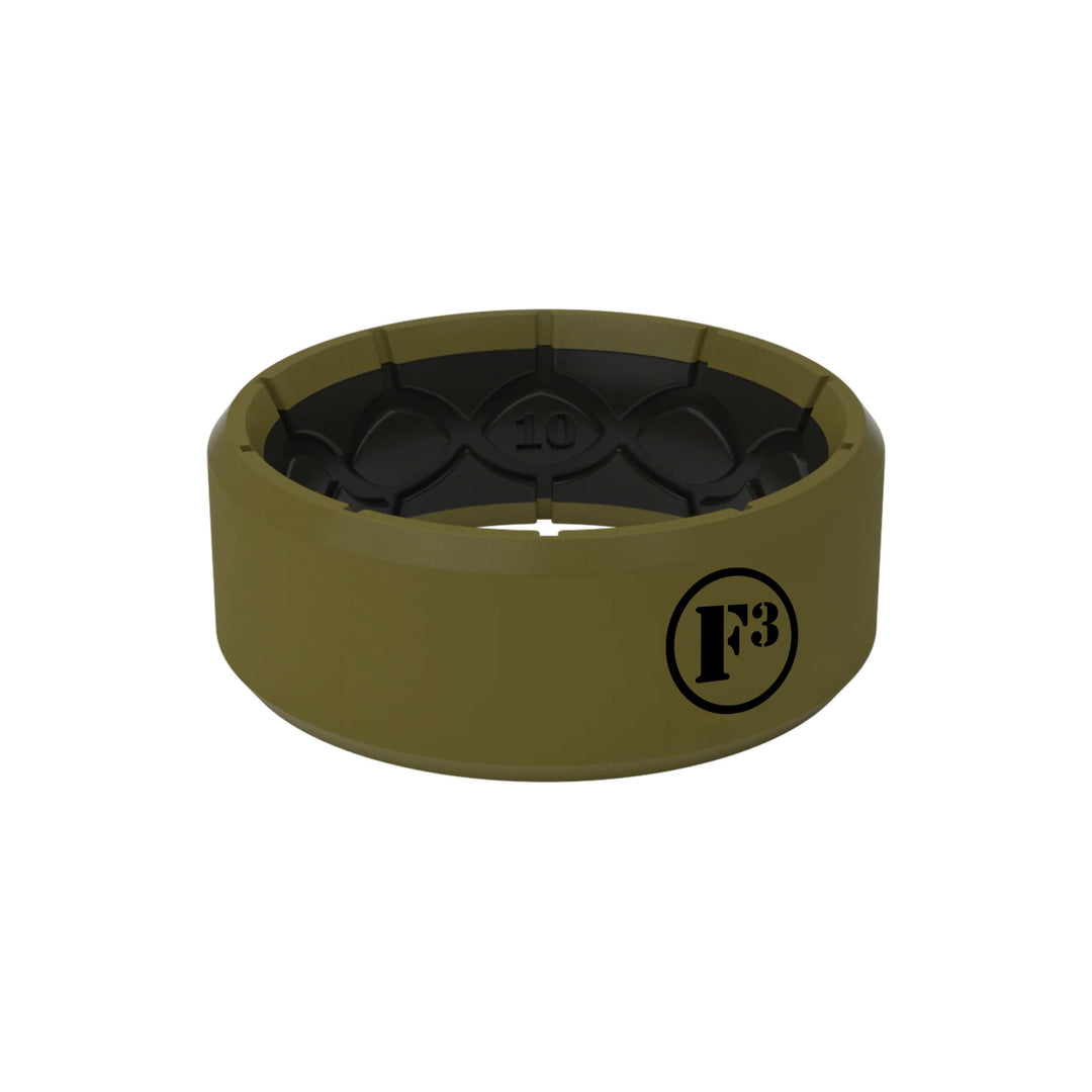 F3 Groove Life Pre-Order: F3 Logo Groove Zeus Edge Ring