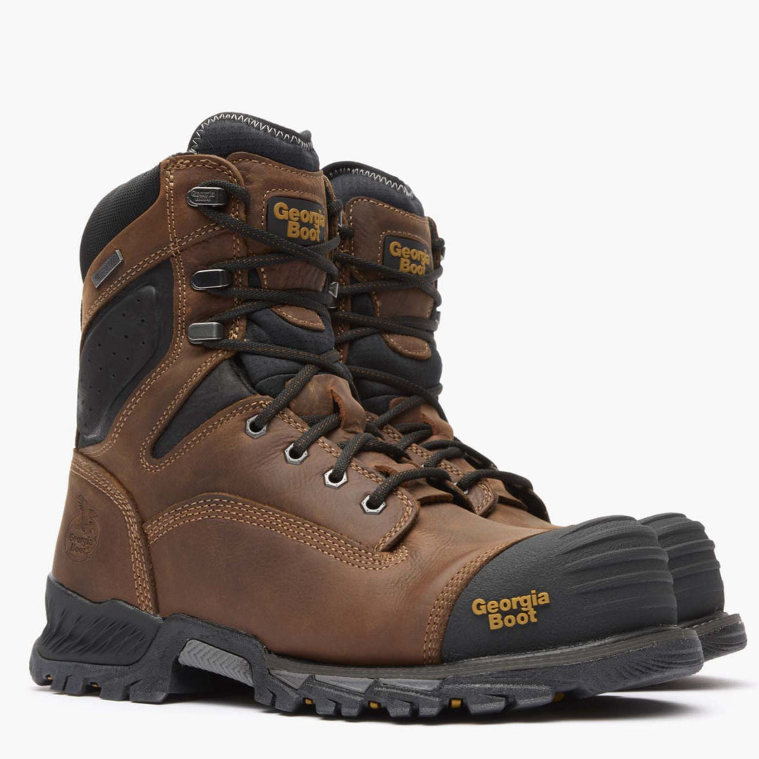 Men's Georgia Boot Rumbler, Black/Brown