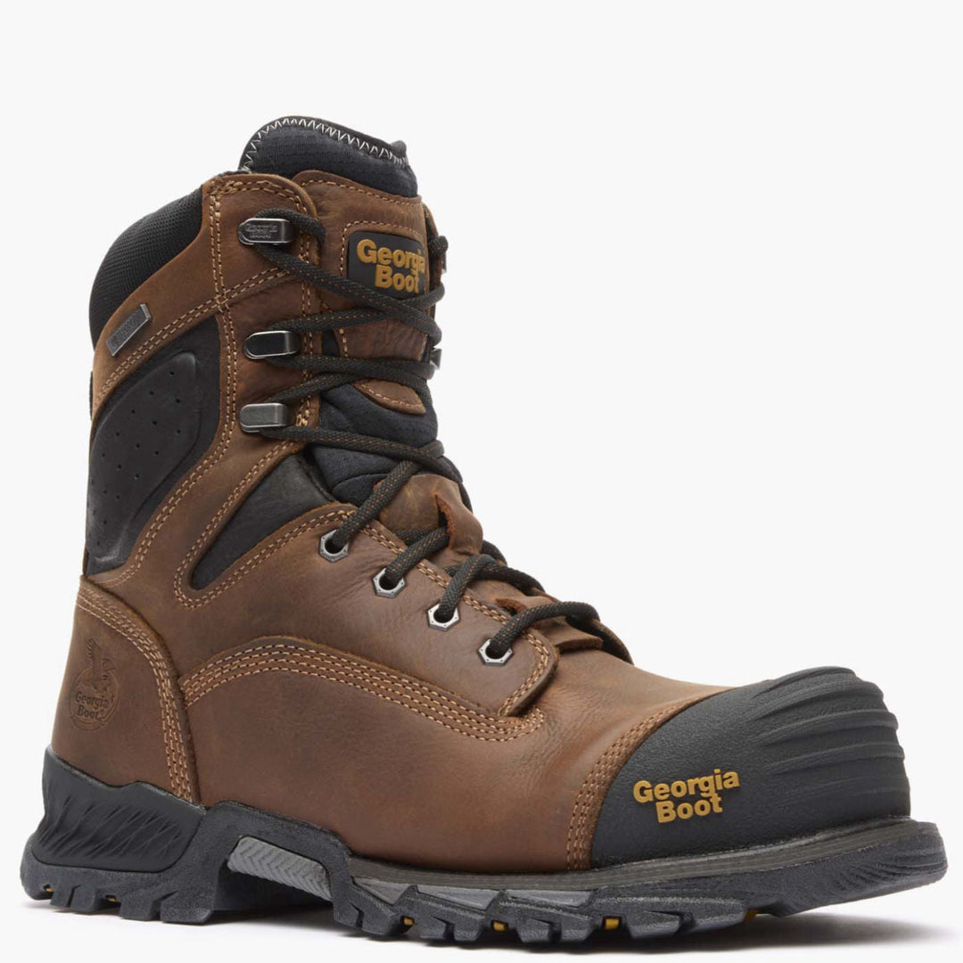 Men's Georgia Boot Rumbler, Black/Brown