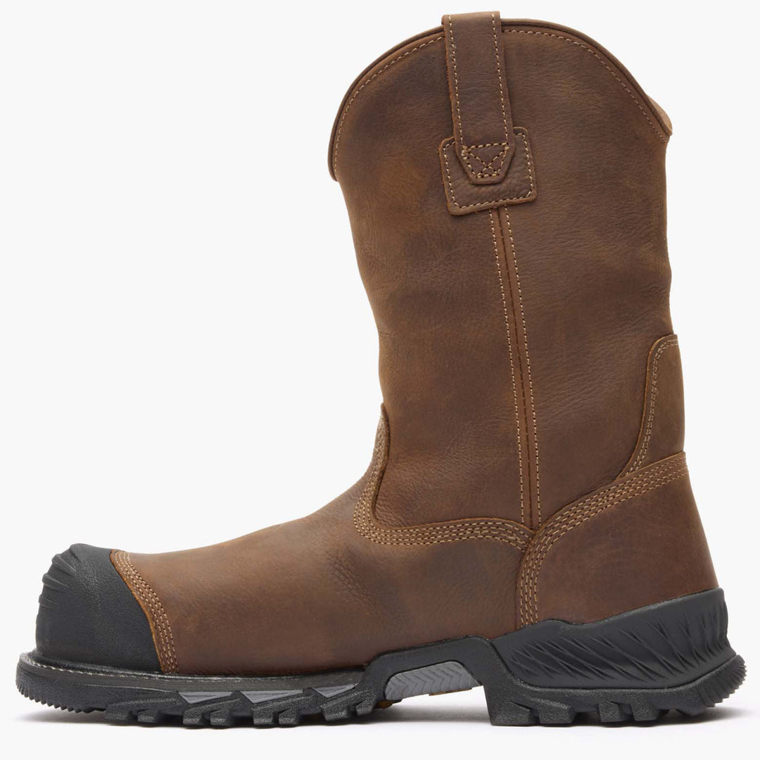 Men's Georgia Boot Rumbler Pull-On, Black/Brown