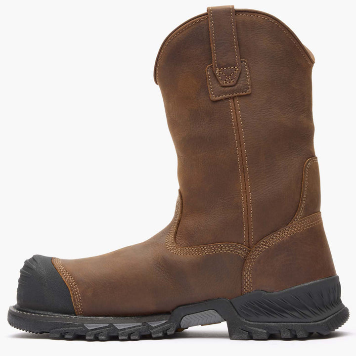 Men's Georgia Boot Rumbler Pull-On, Black/Brown