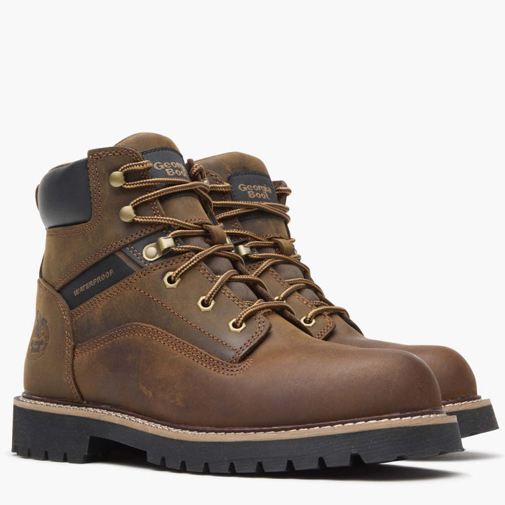 Men's Georgia Boot Core 37 6", Brown