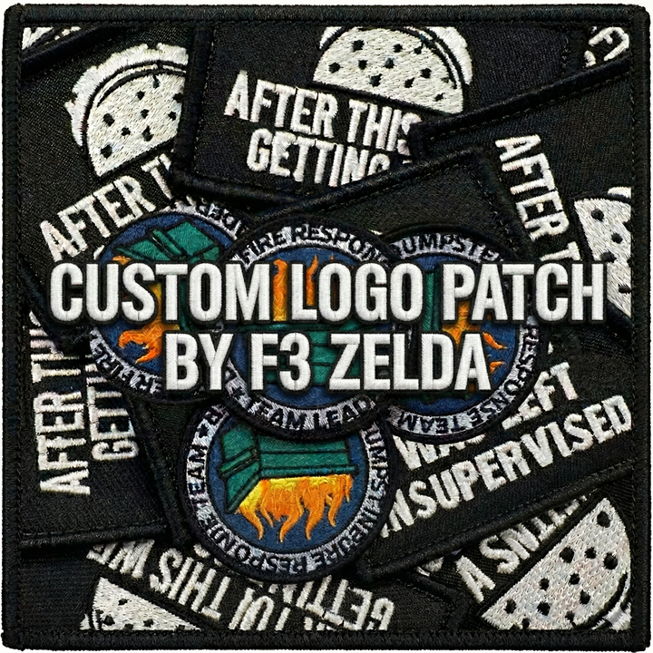 F3 Custom Logo Patches by F3 Zelda