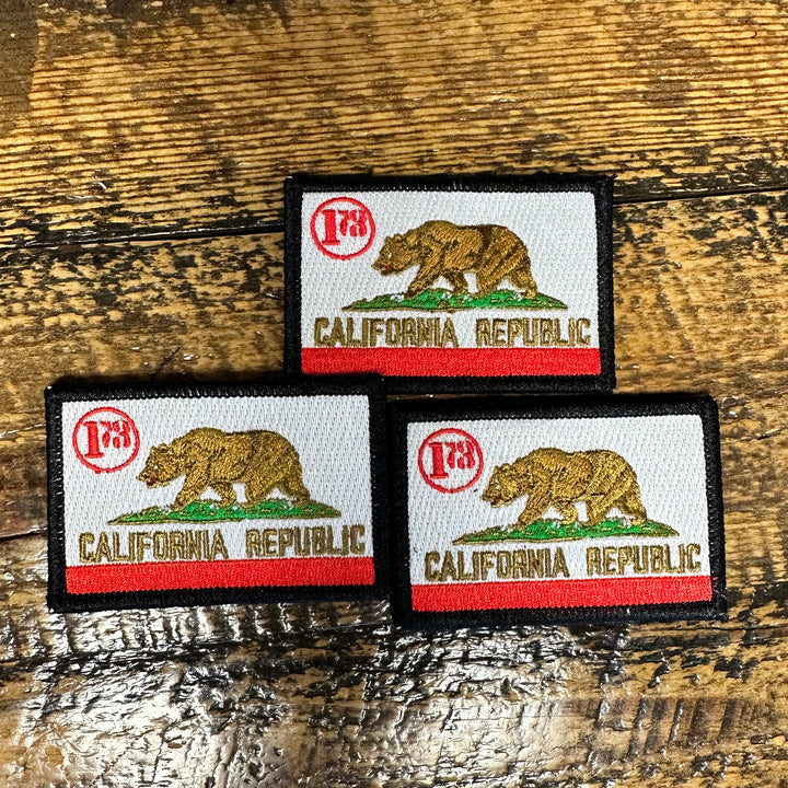 F3 California Flag Patch