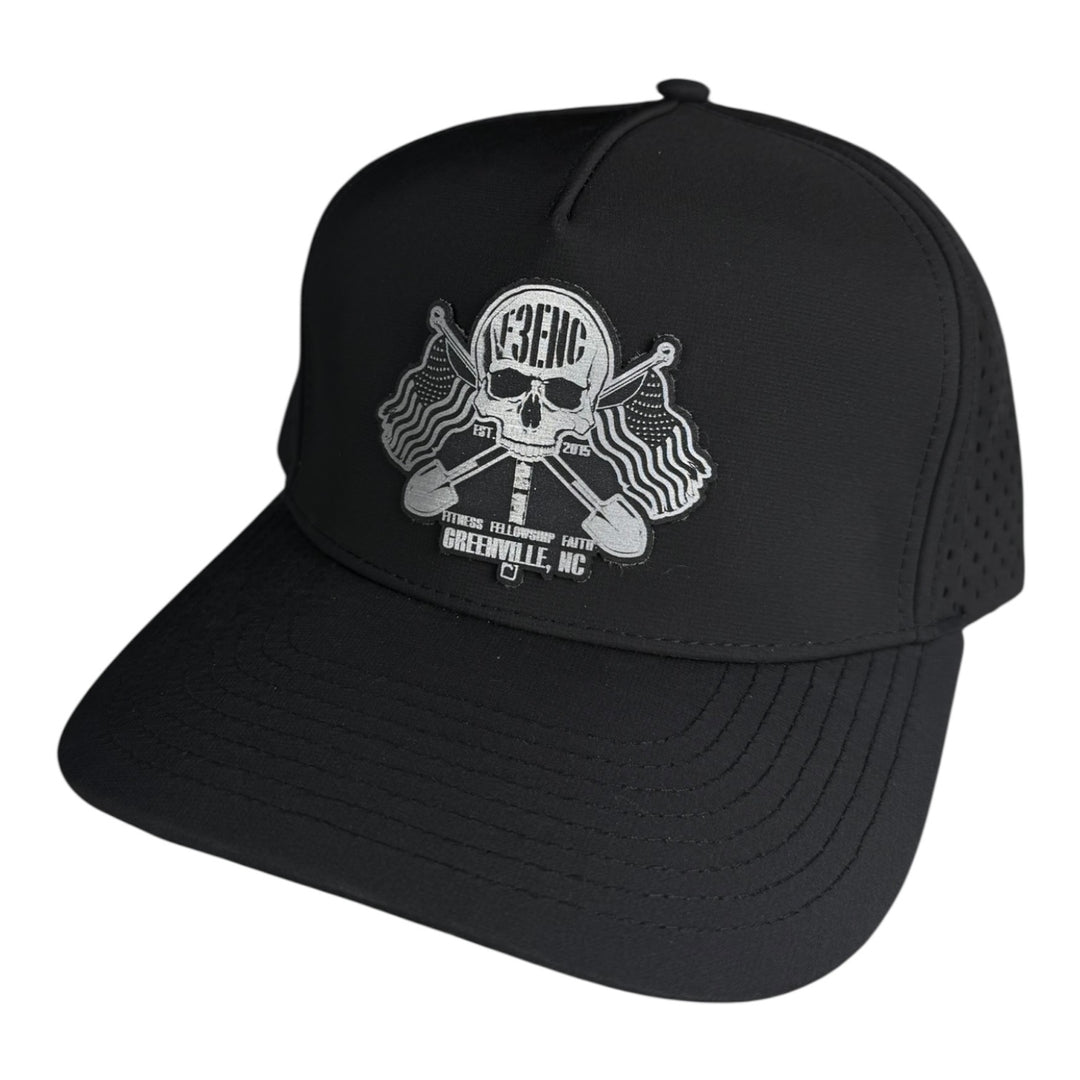 F3 ENC Greenville, NC Leatherette Patch Hat Pre-Order February 2026
