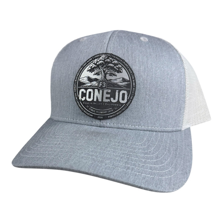 F3 Conejo Valley Leatherette Patch Hat Pre-Order February 2026